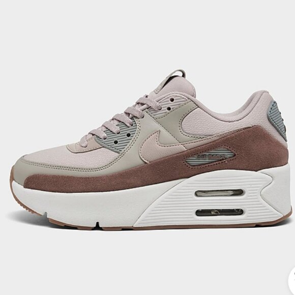NIKE AIR MAX 90 LV8 Platform Women's Sneakers Shoes various sizes Multicolor NEW - Picture 5 of 10